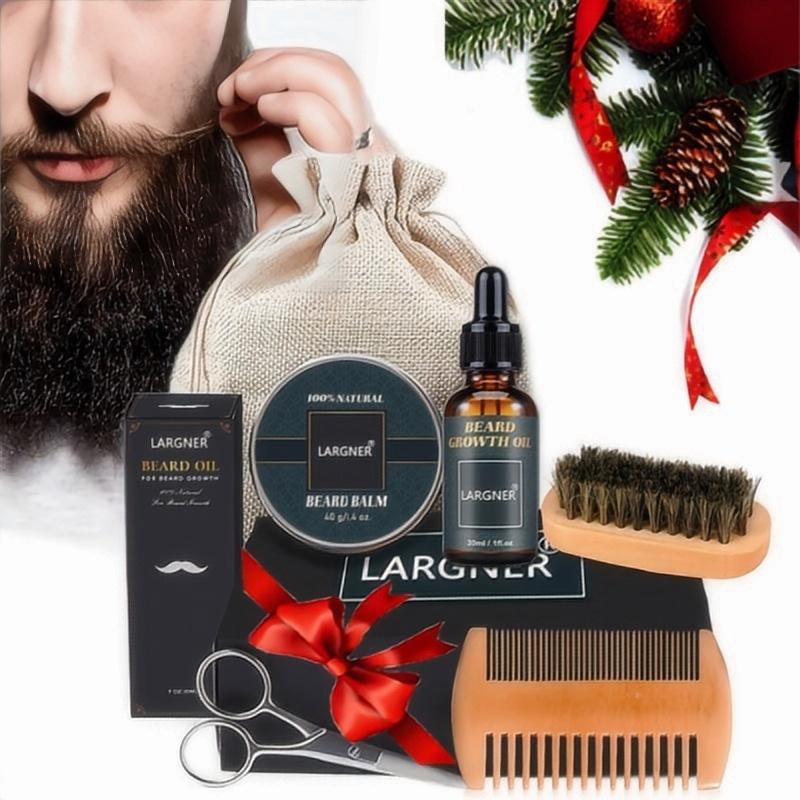 Beard Oil-Four Scents Classic Beard Care Oil for Men,Conditioning and Moisturizing for Better Beards,Beard Growth Care Valentine's Day Gifts Set(FL)