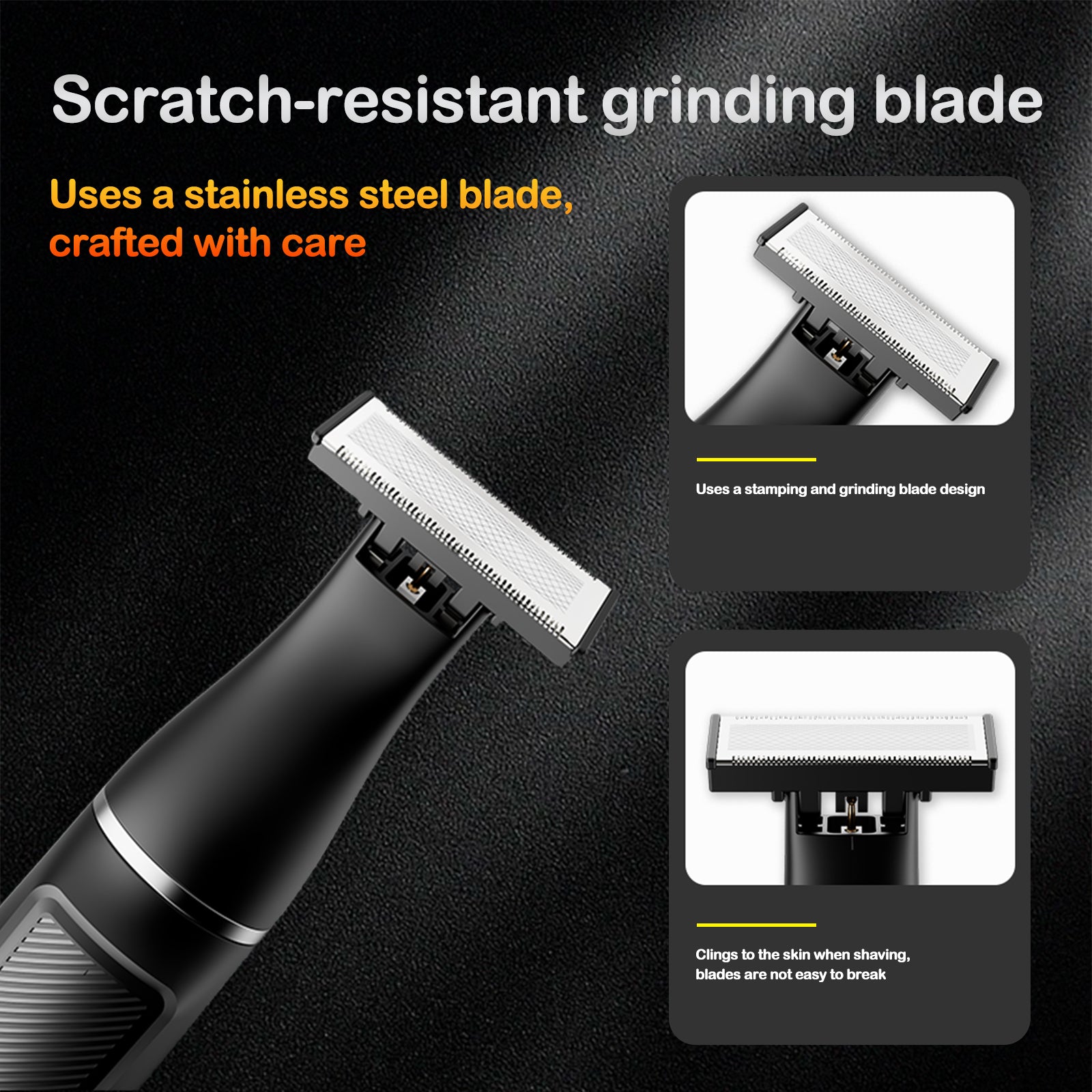 LARGNER Professional All-in-One Grooming Kit – Multi-Functional Electric Trimmer with LED Display and Versatile Attachments