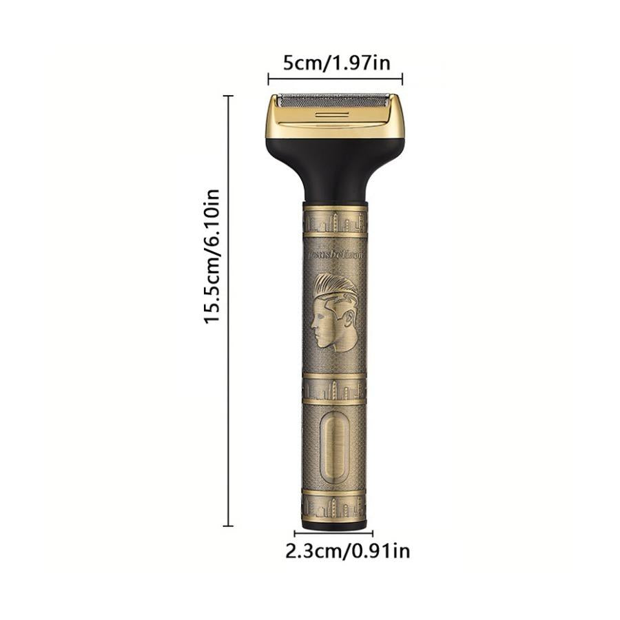 Cordless Hair & Beard Trimmer with 4 Guide Combs,Rechargeable T-Blade Hair Edgers Hair Clippers for Zero Gapped Haircut,Professional Electric Hair Trimmer Gifts for Men & Fathers Day
