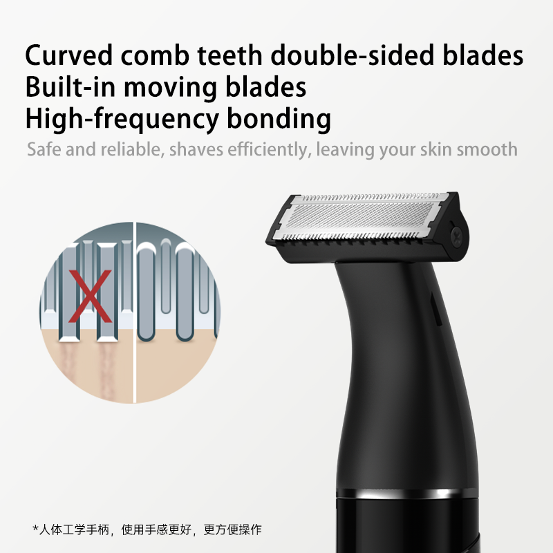 Professional Grooming Kit – All-in-One Cordless Electric Trimmer, Nose Hair Clipper, and Precision Shaver Set with USB Fast Charging
