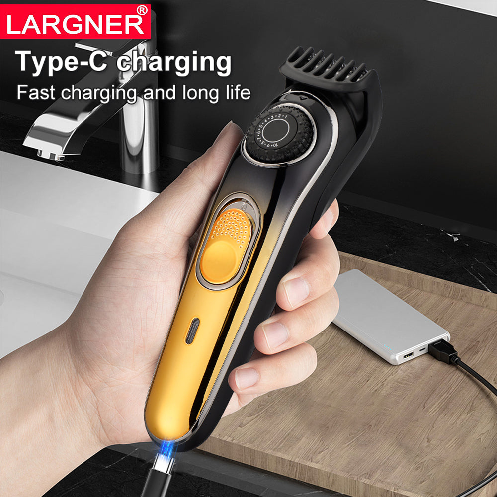 Electric rechargeable hair clippers for adults electric hair clippers scissors home hair clippers with digital display