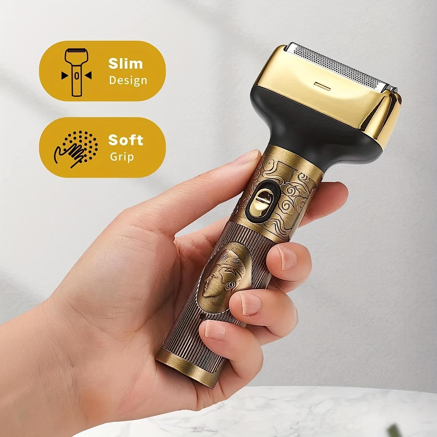 3-in-1 Electric Reciprocating Shaver Nose Hair Trimmer Vintage Barber Clippers