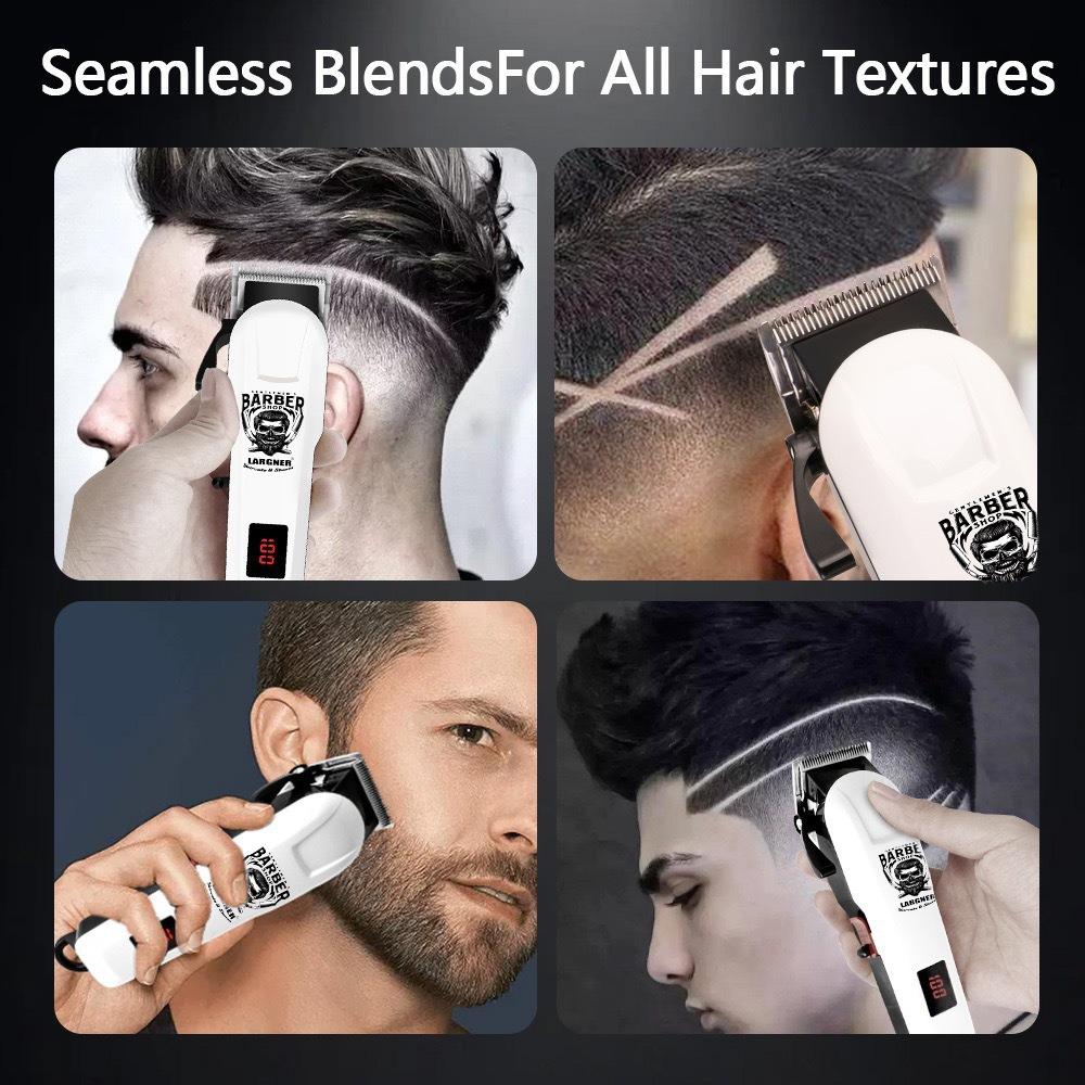 Hair Clippers for Men Professional, Beard Trimmer Kits & Sets, Electric Shavers, Hair Clippers & Trimmer Ceramic T-Blade, for Barber, for Gifts