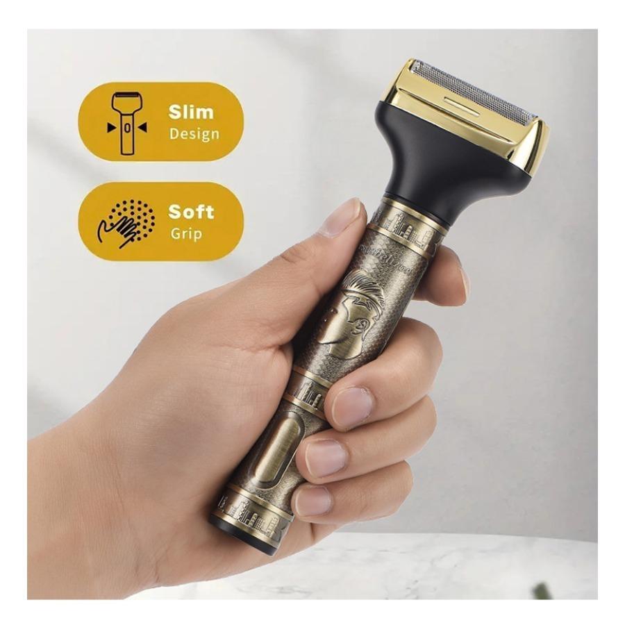 Cordless Hair & Beard Trimmer with 4 Guide Combs,Rechargeable T-Blade Hair Edgers Hair Clippers for Zero Gapped Haircut,Professional Electric Hair Trimmer Gifts for Men & Fathers Day