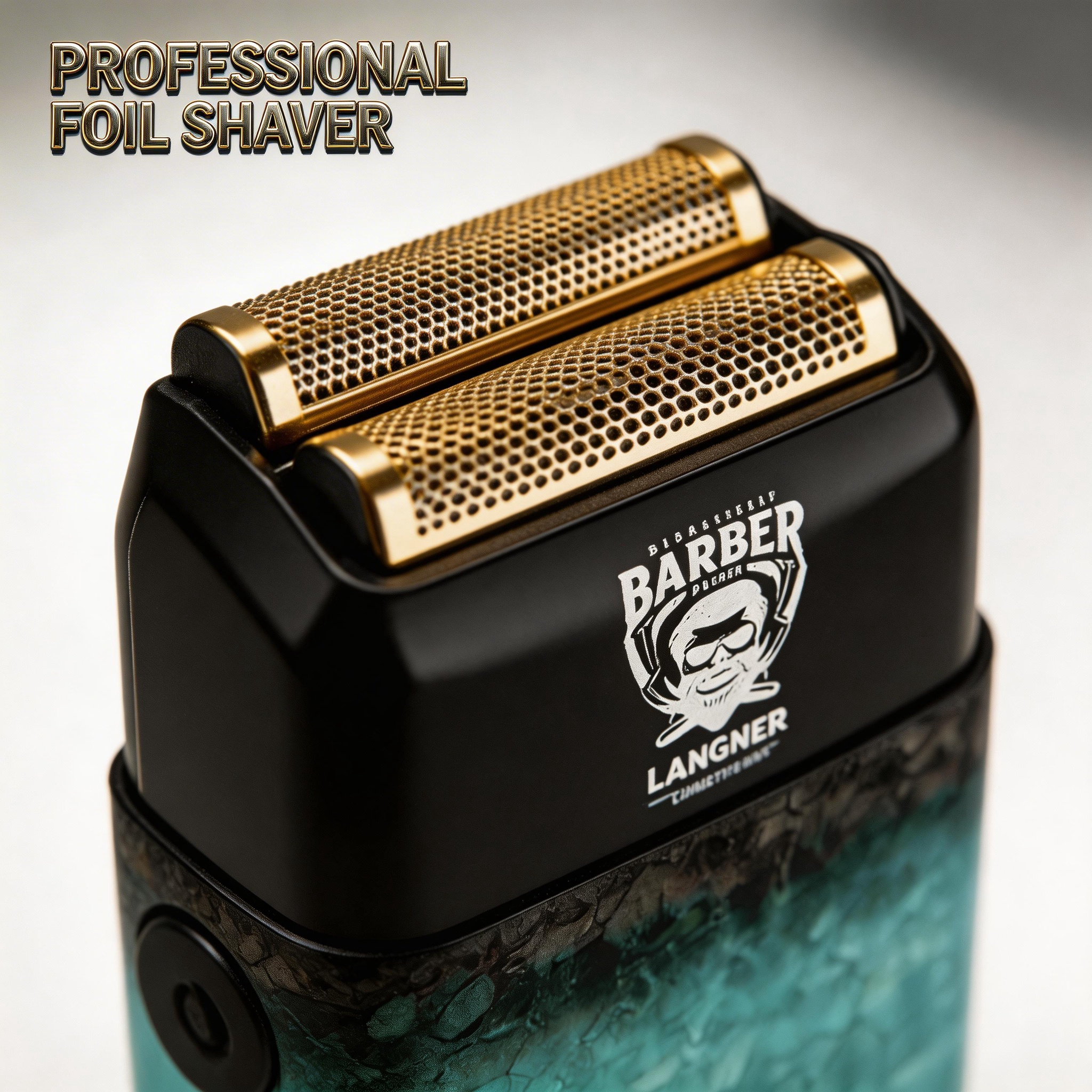 LARGNER Professional Foil Shaver for Men, Cordless Electric Razor & Bald Head Shaver with 2-Speed 8500 RPM Motor, LCD Display, Travel Lock