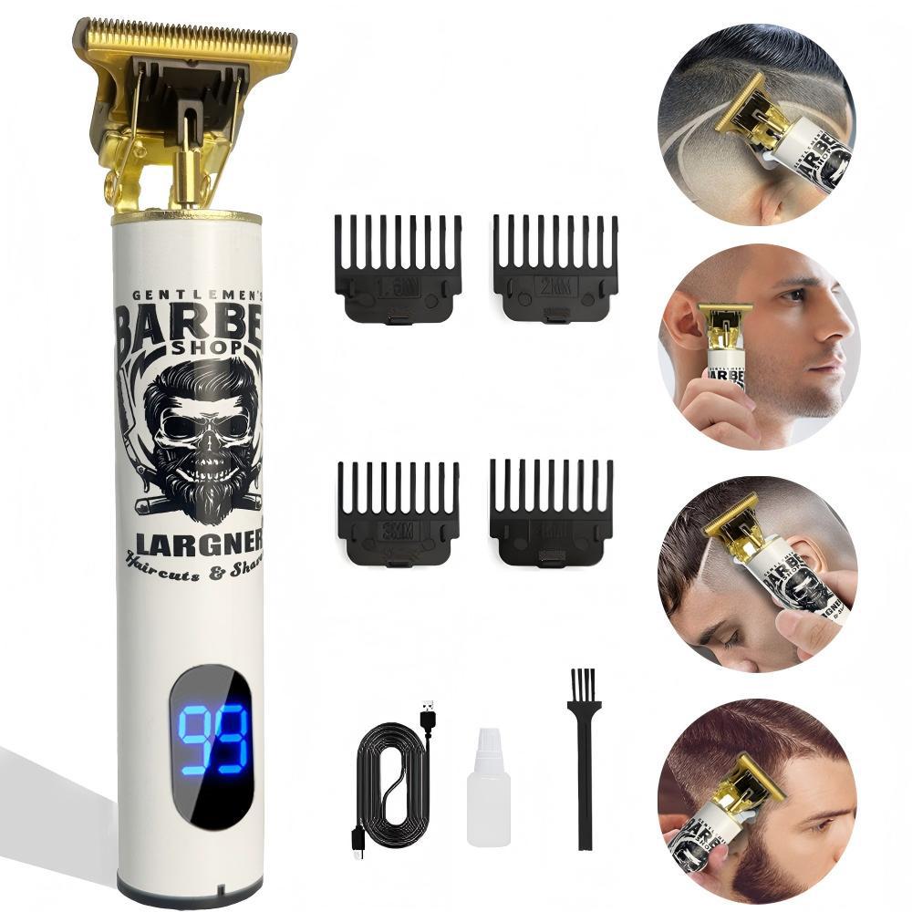 Hair Clippers for Men Professional, Beard Trimmer Kits & Sets, Electric Shavers, Hair Clippers & Trimmer Ceramic T-Blade, for Barber, for Gifts