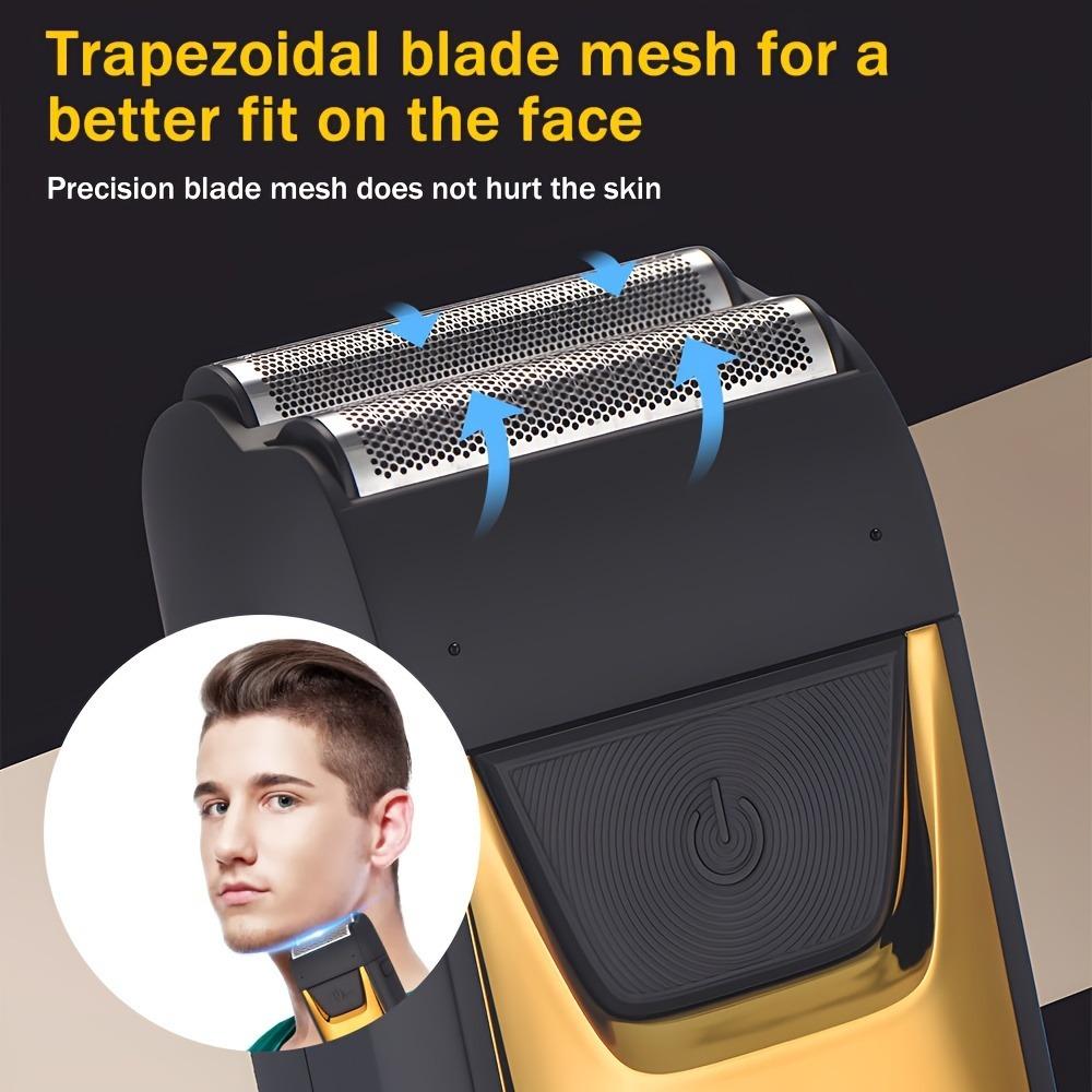 Hair Trimmer with LED Display, Butterfly Wing Design, Precision Trimming with Durable Ceramic Blade for Home, Salon-Grade Grooming
