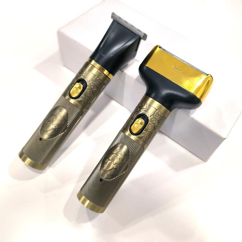 3-in-1 Electric Reciprocating Shaver Nose Hair Trimmer Vintage Barber Clippers