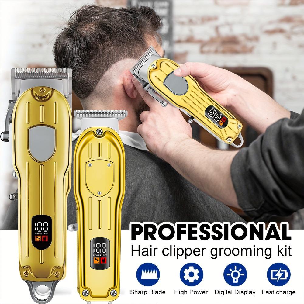Hair Clippers,Beard Trimmer for Men, Men,s Cordless Hair Clipper for Men Professional Hair Beard Trimmer USB Haircut Machine Rechargeable