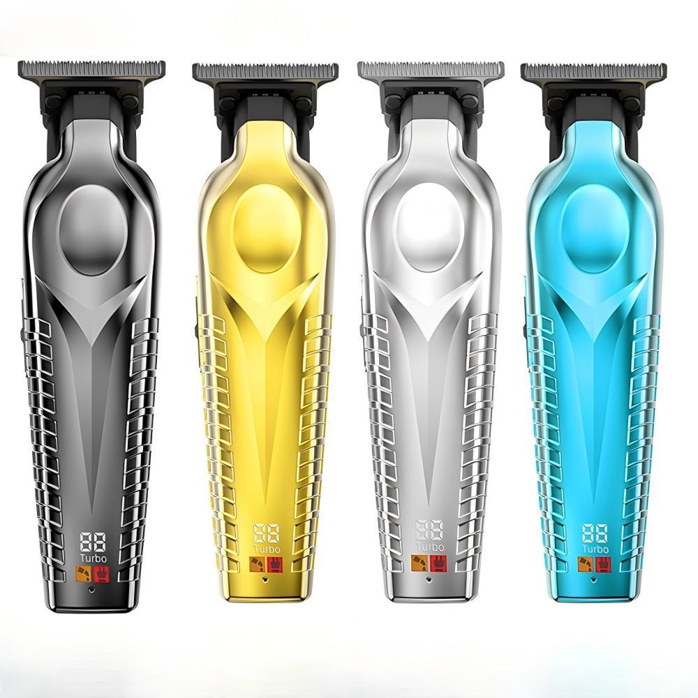 Hair Trimmer with LED Display, Butterfly Wing Design, Precision Trimming with Durable Ceramic Blade for Home, Salon-Grade Grooming