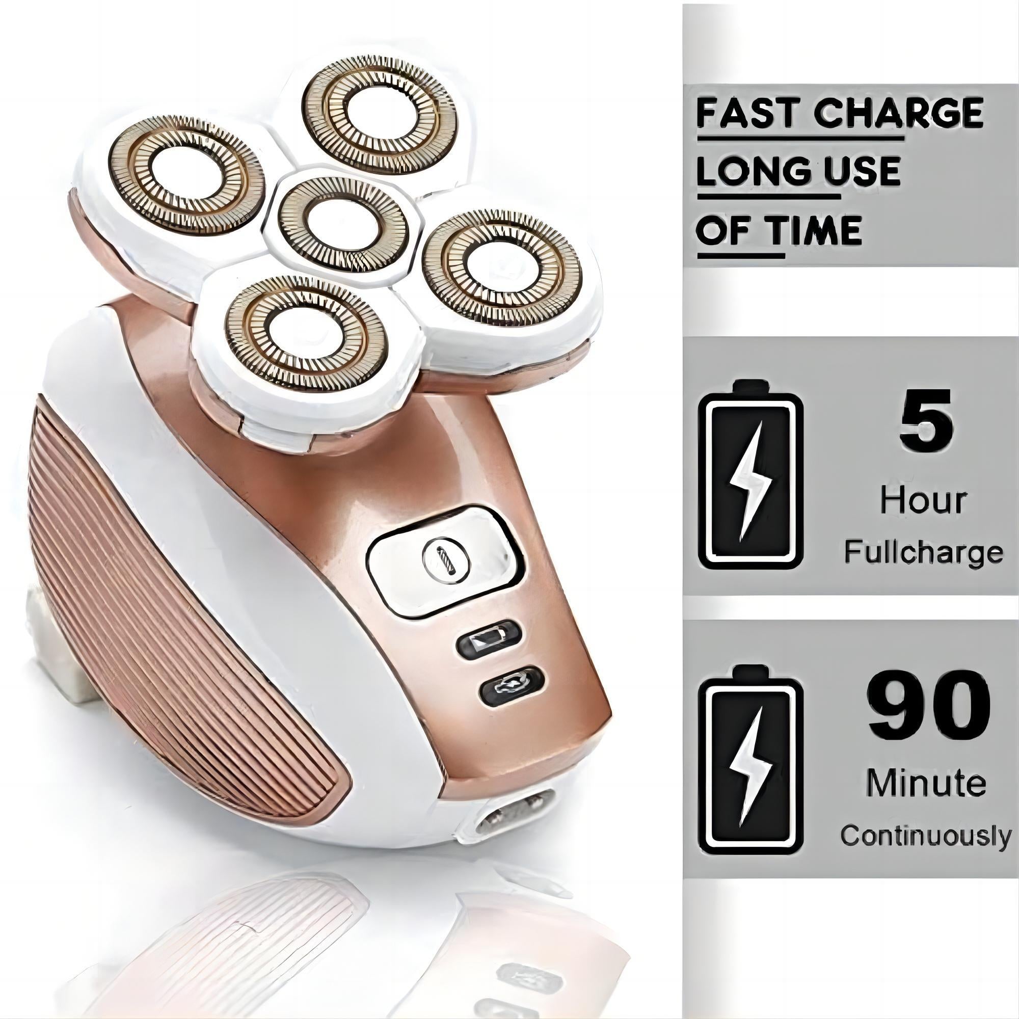 Electric Leg Shaver for Women - Female Cordless Bikini Trimmer- Rechargeable Painless Lady Razor for Leg Face Lips Body Underarms Armpit