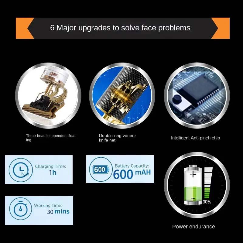Hair Clippers-Beard Trimmer for Men-Rechargeable Hair Clipper and Trimmer-for Men and Children