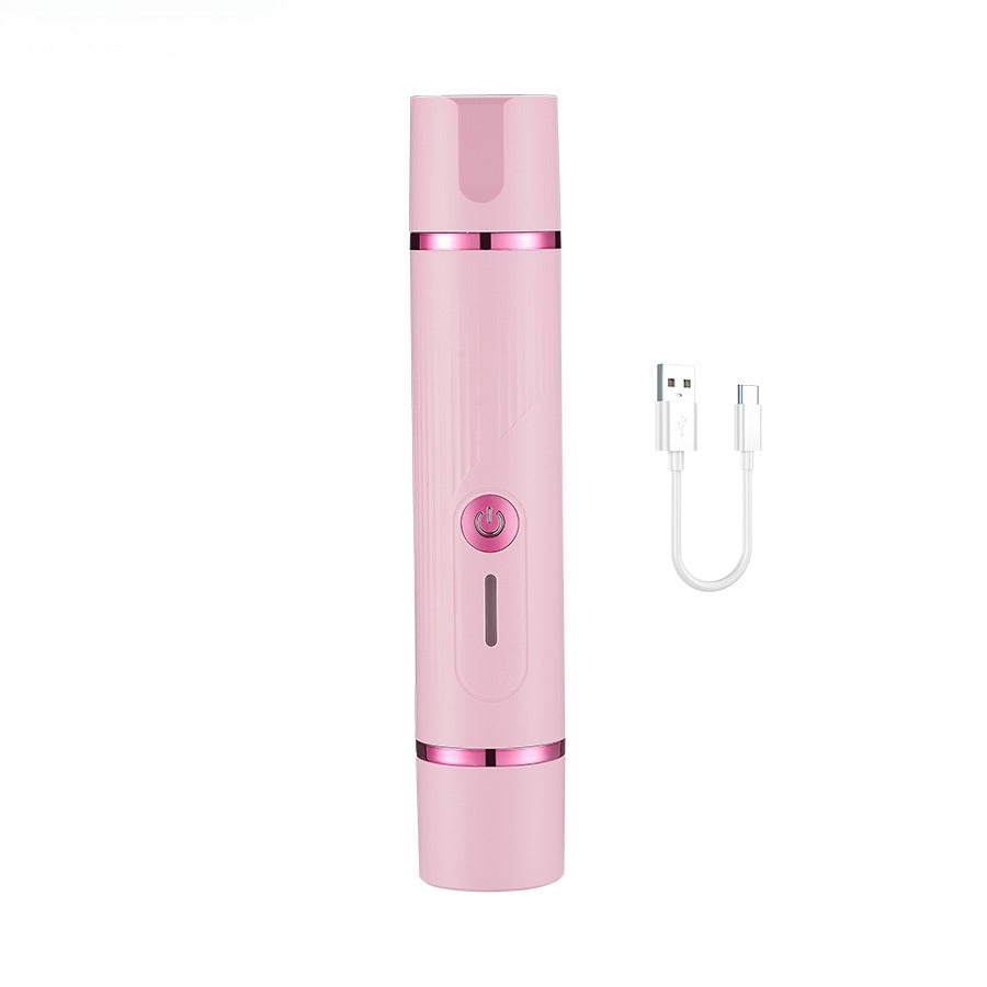 Women's electric double-head shaver, women's bikini trimmer, waterproof rechargeable shaver body hair trimmer wet and dry