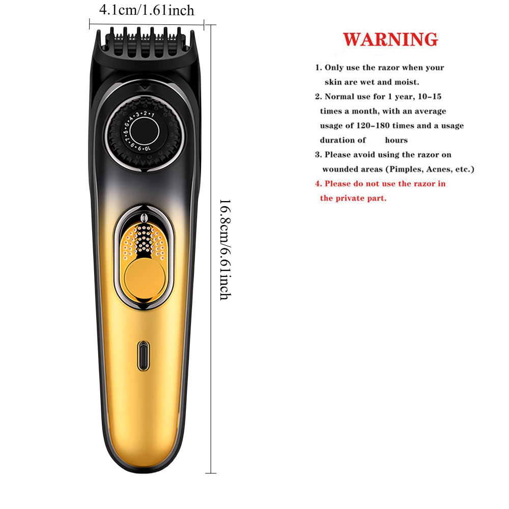 Electric rechargeable hair clippers for adults electric hair clippers scissors home hair clippers with digital display