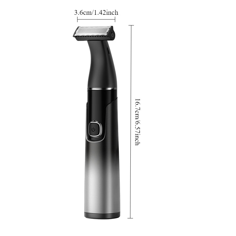 Professional Grooming Kit – All-in-One Cordless Electric Trimmer, Nose Hair Clipper, and Precision Shaver Set with USB Fast Charging