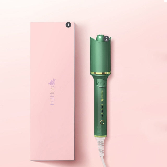 AmazeFan Automatic Curling Iron Rotating Professional Curler Styling Tools for Curls Waves Ceramic Curly Magic hair curler