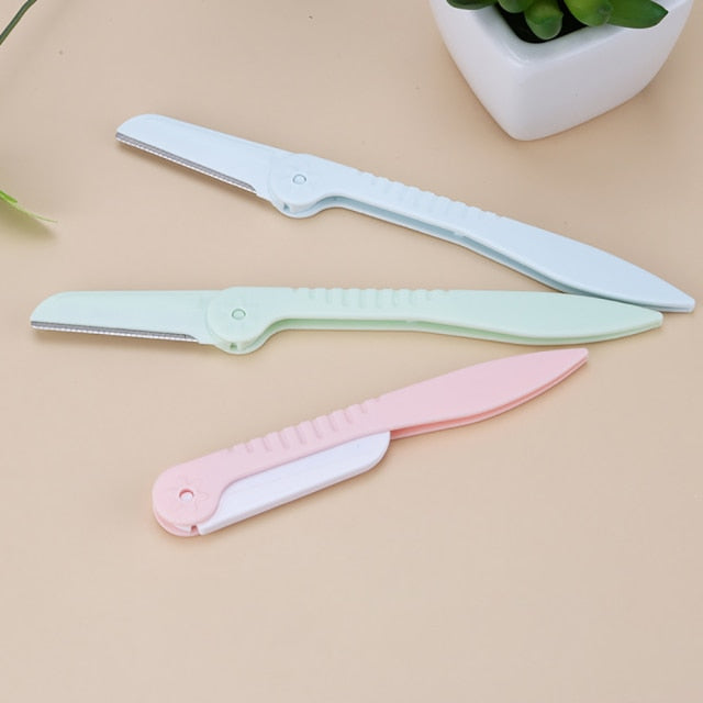 3/10pcs Eyebrow Trimmer Eyebrow Razor Shaver Blade Eye Brow Shaper Face Razor Facial Hair Remover for Women Beauty Makeup Tools