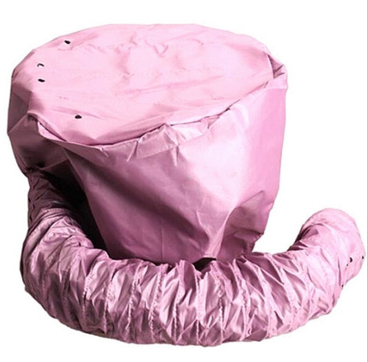 Sliver Portable Soft Hair Drying Cap Adjustable Womens Hair Blow Quick Dryer Cap Home Hairdressing Salon Supply Accessories