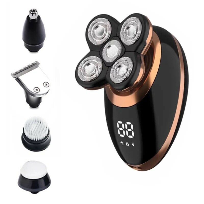 5in1 electric shaver USB rechargeable razor for men beard shaving machine wet dr