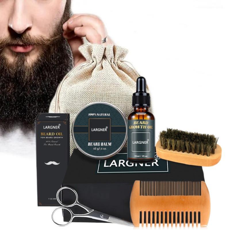 Beard Oil-Four Scents Classic Beard Care Oil for Men,Conditioning and Moisturizing for Better Beards,Beard Growth Care Valentine's Day Gifts Set(FL)