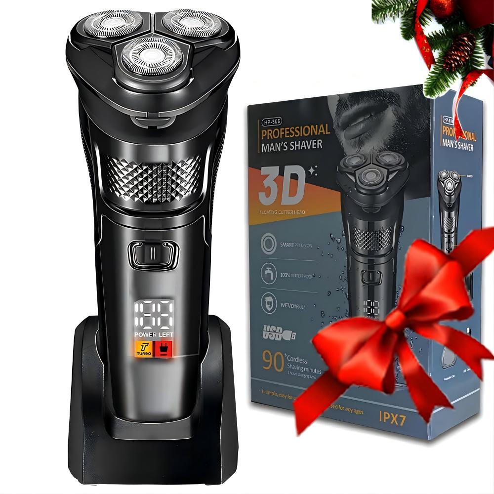 Electric Shaver for Men Face Clean Shave Multifunctional Cordless Men's Electric Shaver 3D Floating Head Men's Beard Trimmer with USB Rechargeable Men's Grooming Tools