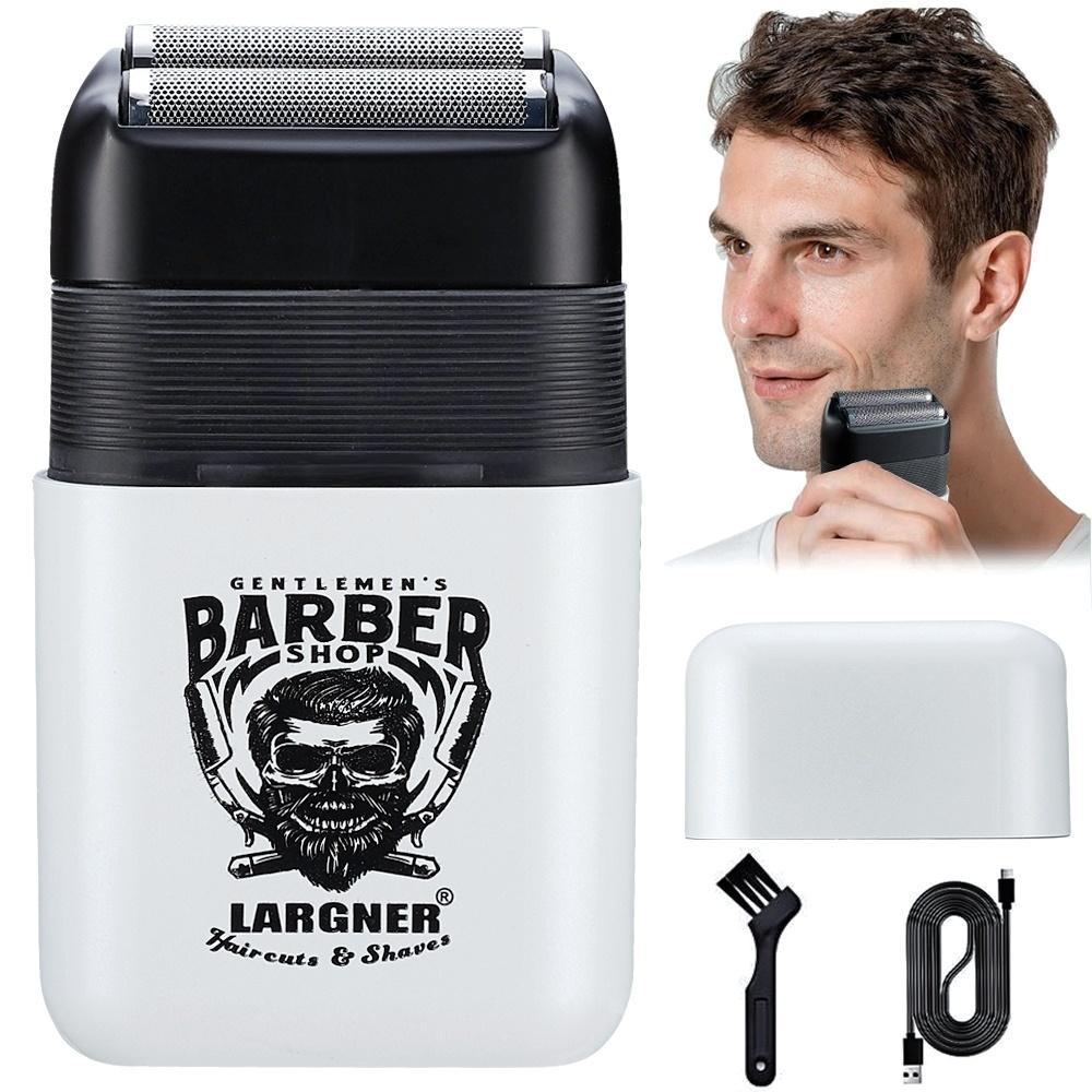 Retro Electric Razors for Men with Beard Trimmer, Rechargeable Mens Gold Foil Shavers, Strong Power