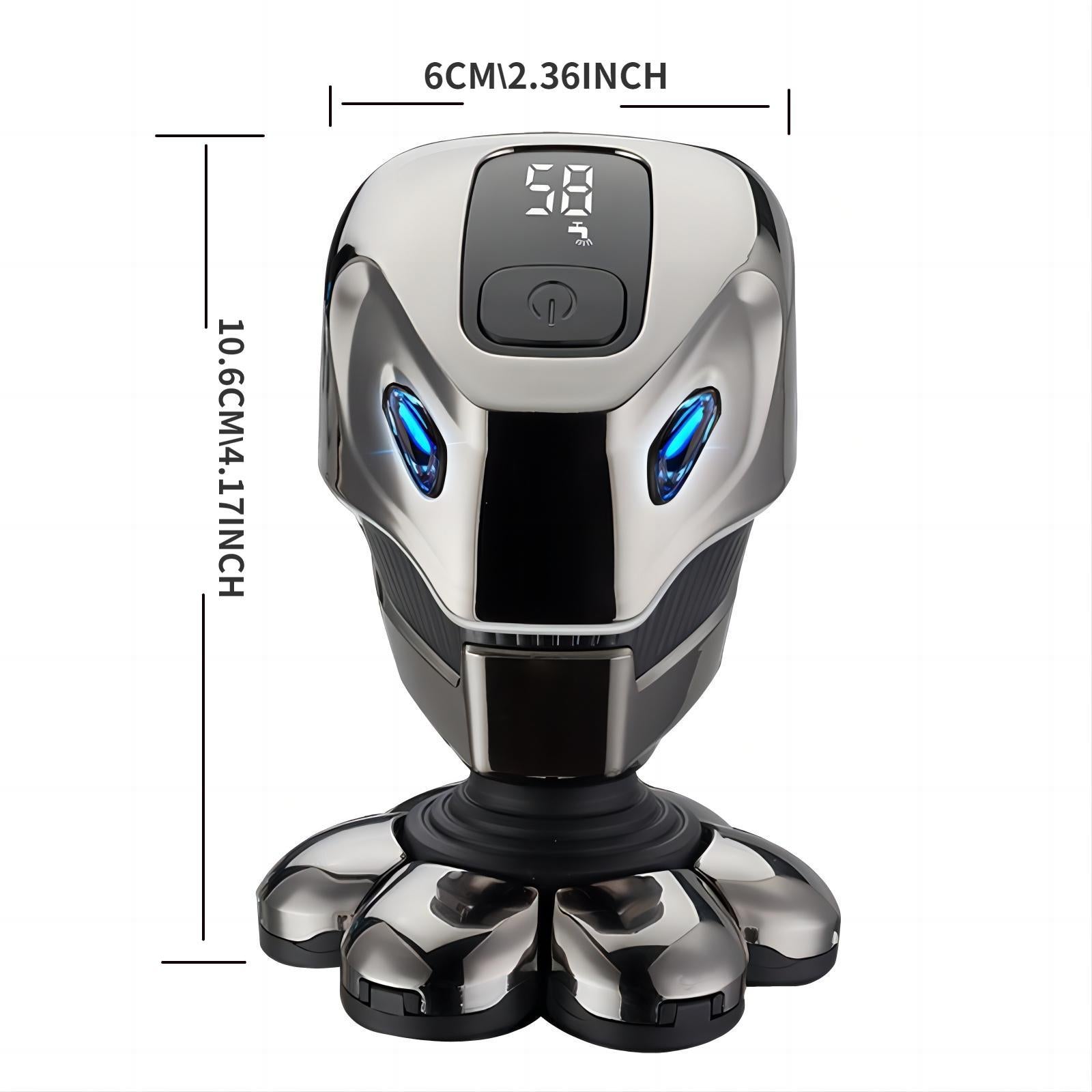AidallsWellup Head Shavers for Bald Men: Waterproof Bald Head Shavers for Men Skull - Rechargeable Head Shavers for Bald Men - Cordless Electric Razor for Men for Close Shaving
