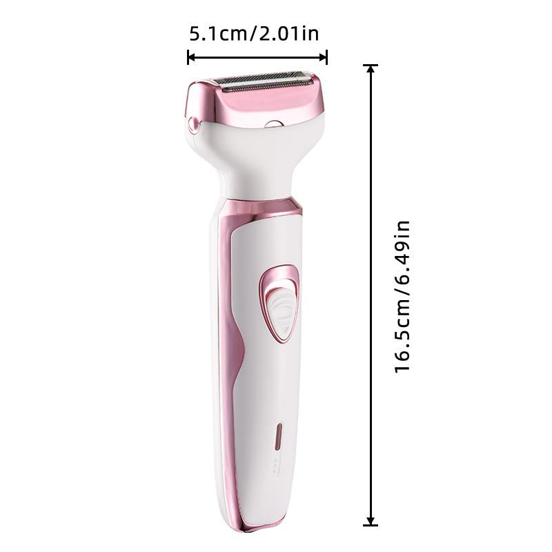 Electric Razor for Women 4 in 1 Rechargeable Painless Body Razors and Facial Hair Remover for Bikini Leg Body Face Underarm