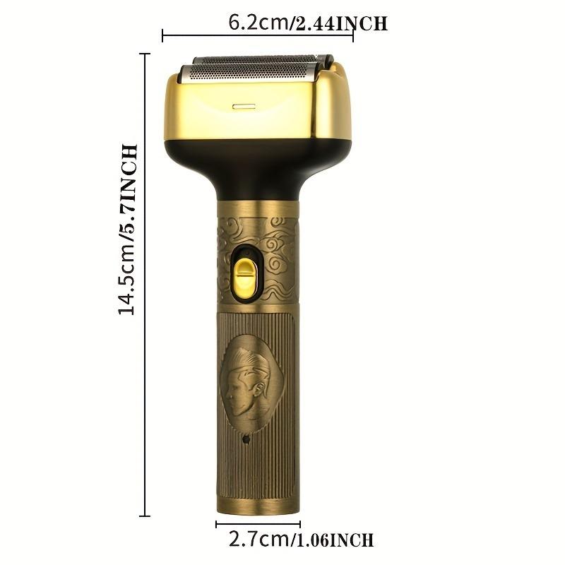 Electric Shavers for Men With Replacement Foil Head, Double Foil Razor for Face, Head Shavers for Bald Men, Stubble Beard Trimmer, Shaving Machines, Balding Clippers