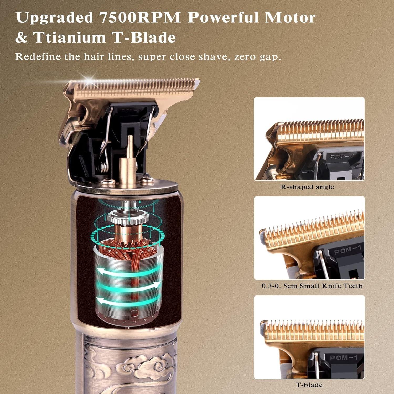 Electric Razor for Men - Face and Beard Shaver With 3 Adjustable Speeds, Rechargeable Waterproof Foil Shaver, LED Display, Close Shave Trimmer for Face/Beard/Head (Yellow)