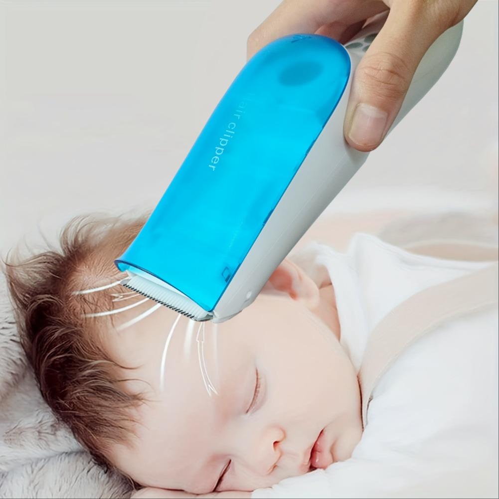 Baby Hair Clippers, Vacuum Hair Clipper for Baby Fine Hair, Baby Hair Clipper Quiet Hair Clipper for Baby, Hair Clipper Auto Suck Snipped Hair, IPX7 Waterproof Rechargeable Cordless Baby Hair Clipper