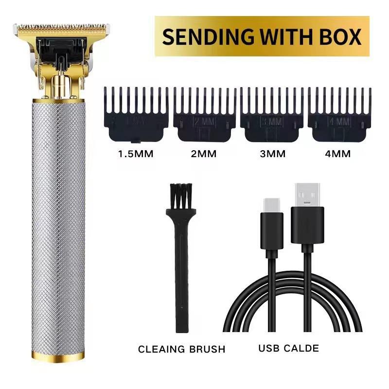 Hair Clippers for Men - Cordless Electric Hair Trimmer Beard Trimmer Shaver, Zero Gapped Edgers with Guide Combs