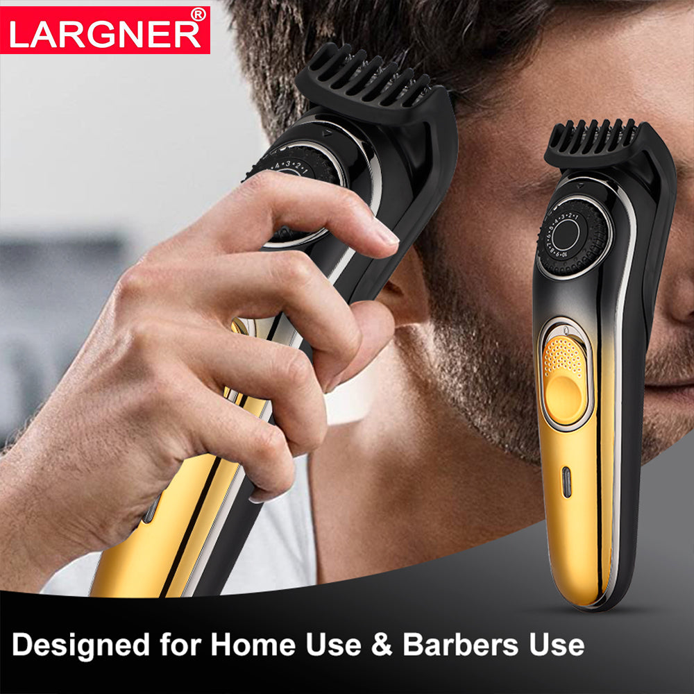 Hair Trimmer with LED Display, Butterfly Wing Design, Precision Trimming with Durable Ceramic Blade for Home, Salon-Grade Grooming