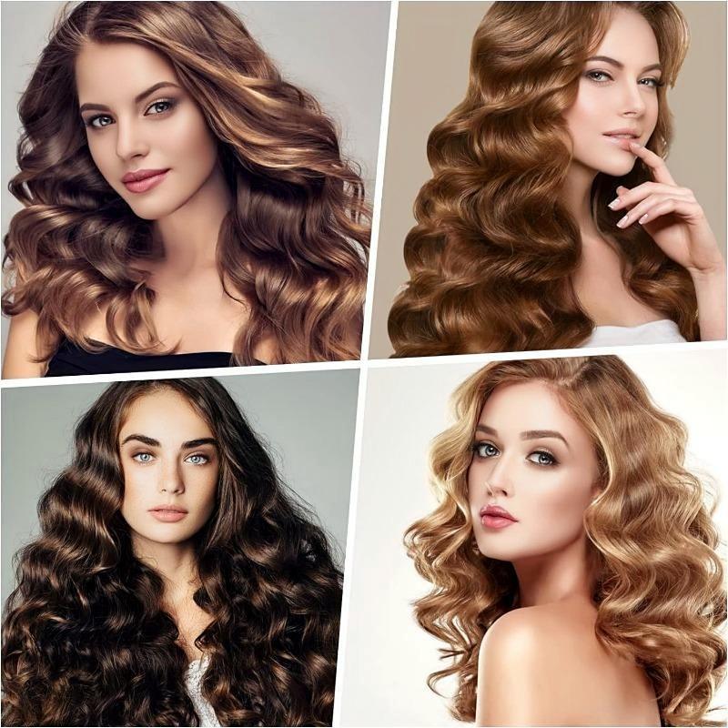 Automatic Curling Iron, Hair Curling Iron for Hair Styling, Cordless Auto Hair Curler, with 6 Temps and Timers, Auto Shut-Off, Fast Heating, Rechargeable Cordless Hair Curler 1