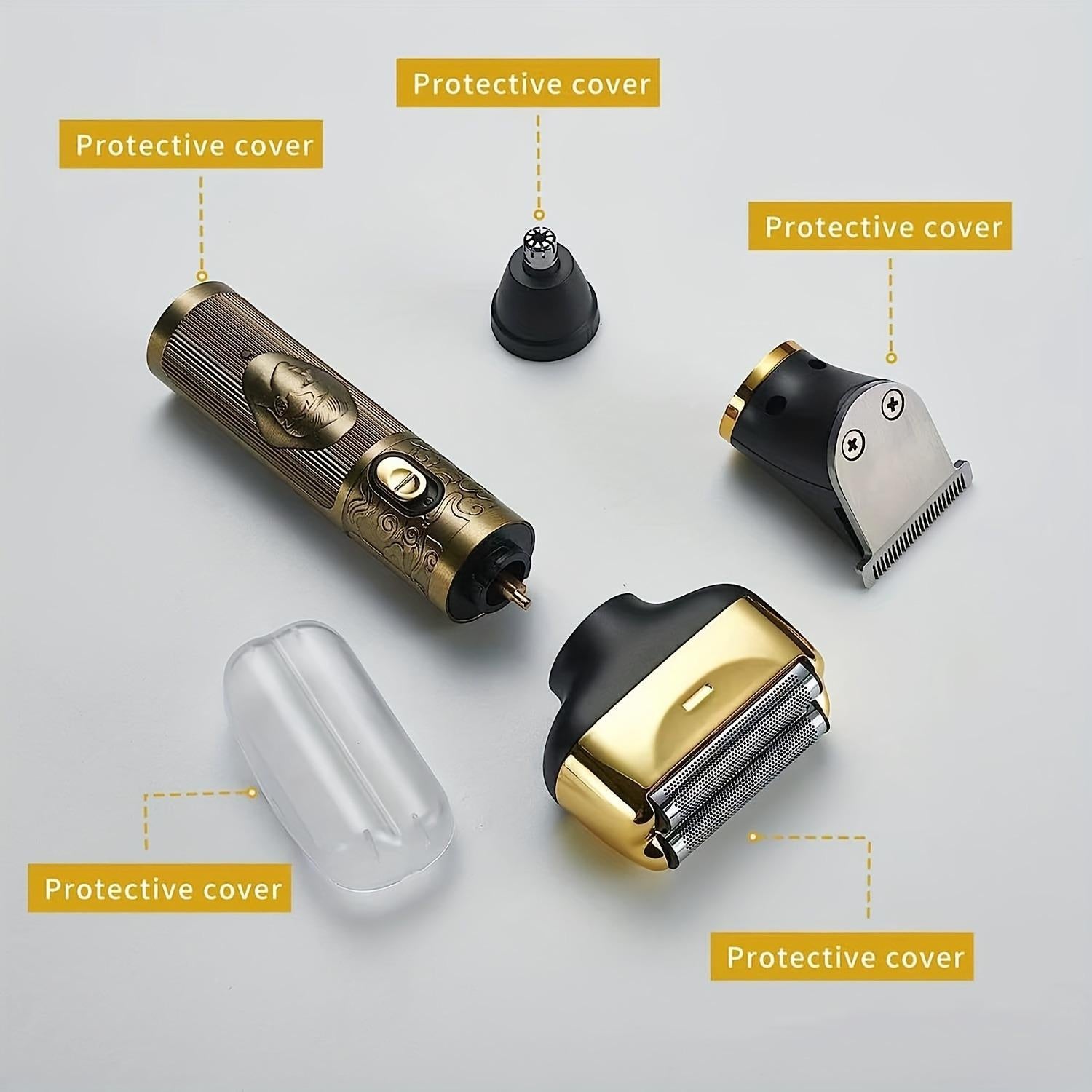 Electric Shavers for Men With Replacement Foil Head, Double Foil Razor for Face, Head Shavers for Bald Men, Stubble Beard Trimmer, Shaving Machines, Balding Clippers