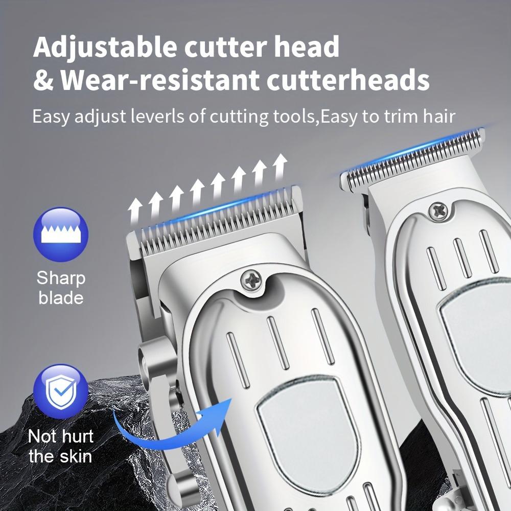 Hair Clippers Professional Cordless for Men, Electric Foil Shavers Razor & Beard Hair Trimmer Kit, Rechargeable Hair Cut Machines Fade Clippers Set, 3 in1 Beard Trimming Kit for Home, Barber