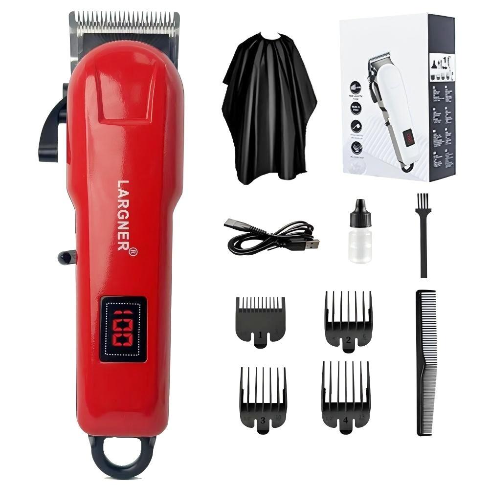Hair Trimmer with LED Display, Butterfly Wing Design, Precision Trimming with Durable Ceramic Blade for Home, Salon-Grade Grooming