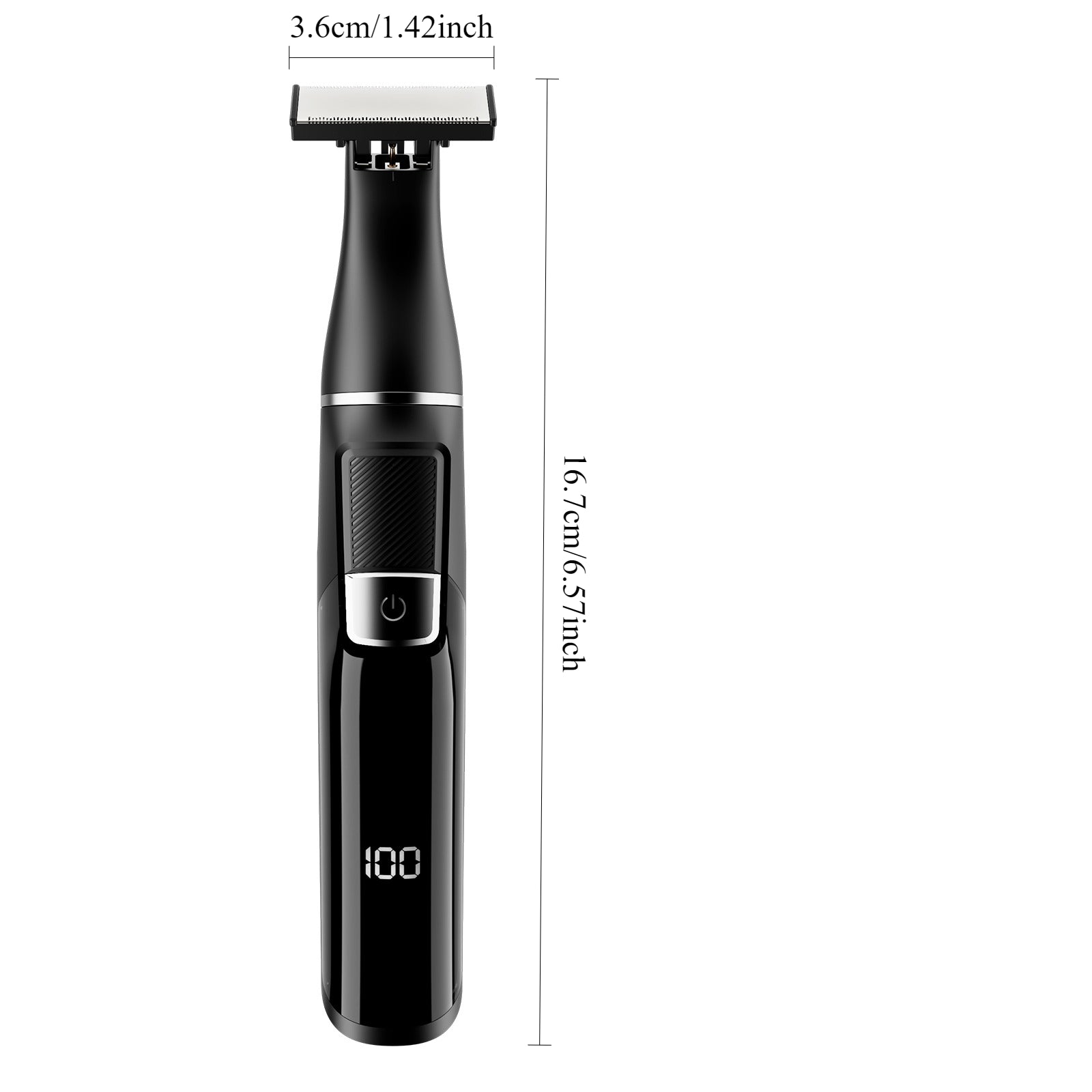 LARGNER Professional All-in-One Grooming Kit – Multi-Functional Electric Trimmer with LED Display and Versatile Attachments