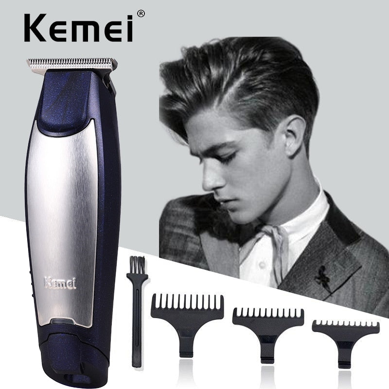 Kemei 5021 Beard Hair Trimmer Electric Hair Clipper Rechargeable Razor Barber Hair Cutting Shaving Machine For Man Tool Shaver
