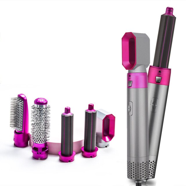One-step Hair Dryer 2021New Hair Curler Rotating Hair Dryer Hair Straightener Comb Curling Brush Hair Dryer Styling For airwrap