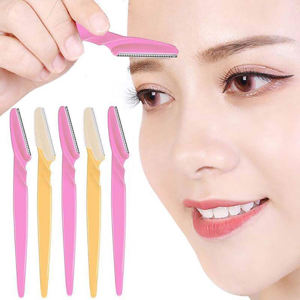 3/10pcs Eyebrow Trimmer Eyebrow Razor Shaver Blade Eye Brow Shaper Face Razor Facial Hair Remover for Women Beauty Makeup Tools