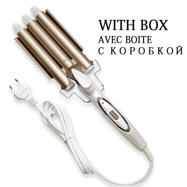 Curling irons Professional hair care & styling tools Ceramic Triple Barrel Hair Styler hair curlers Electric Curling Hair Waver