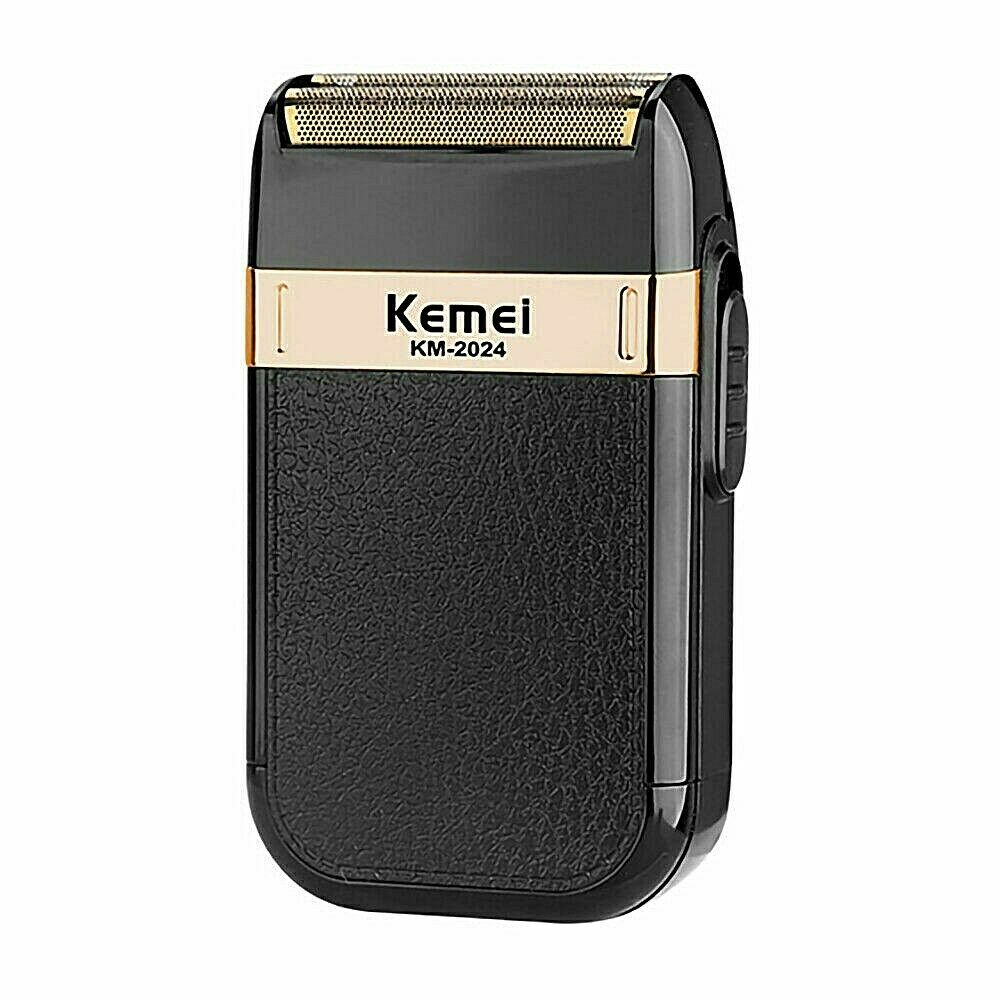 LARGNER  Men's USB Rechargeable Electric Shaver Cordless Barber Razor Beard Trimmer