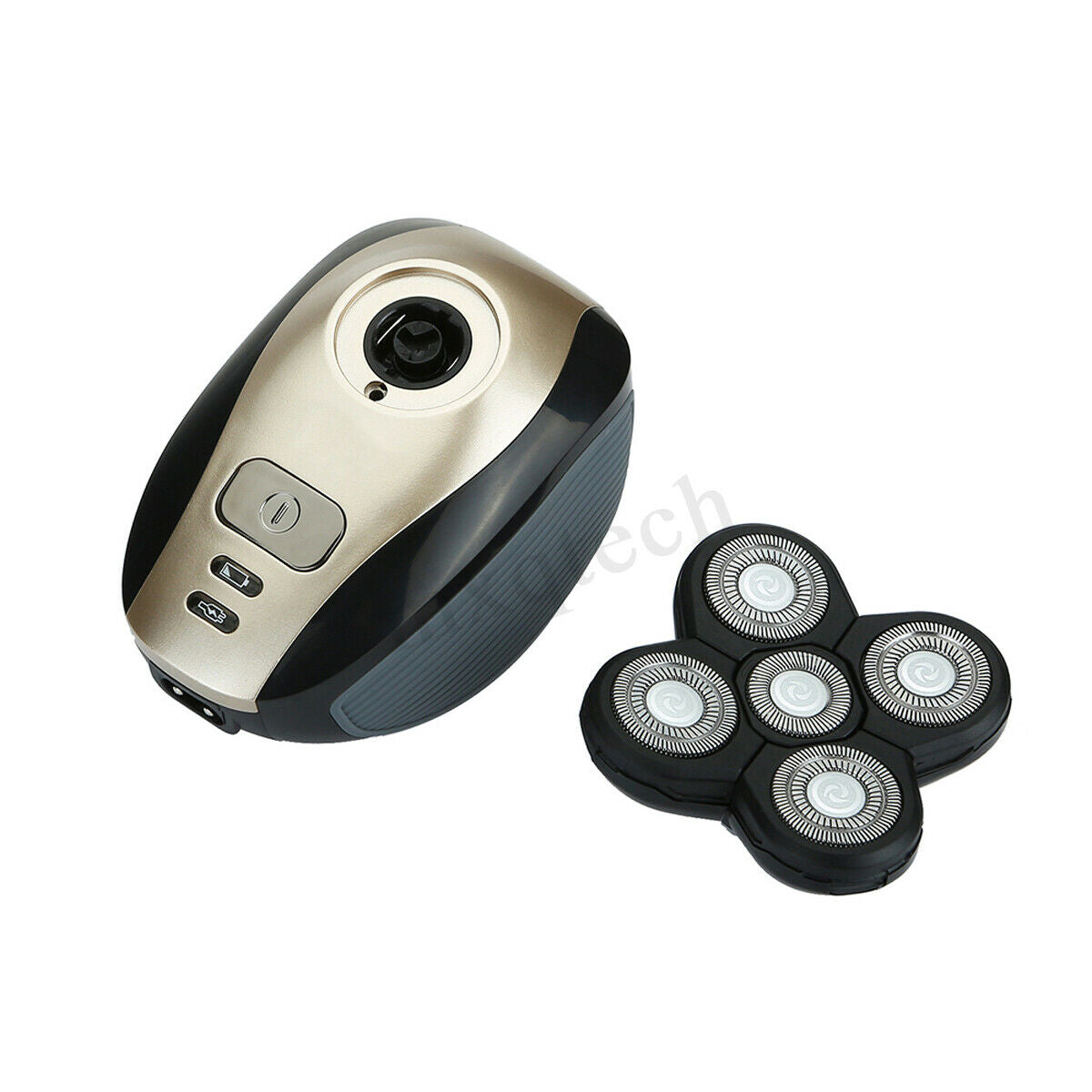 5In1 4D Men Rechargeable Cordless Electric USB Shaver Head Clipper Trimmer