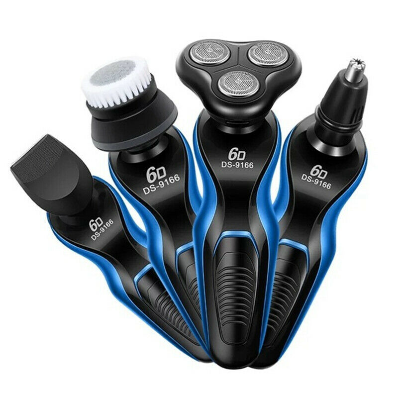 4 In1 Electric Razor Shaver Men Waterproof Cordless Rechargeable Beard Trimmer