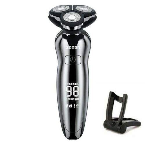 Blue Shaving Machine for Men Beard Electric Shaver Rechargeable Fast Charging